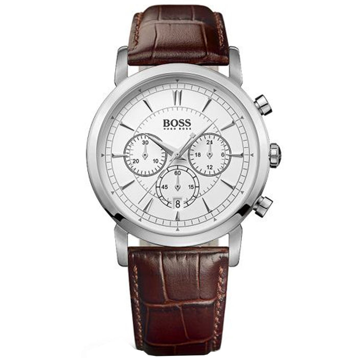 Hugo Boss Men's Classic White Dial Watch - 1512871