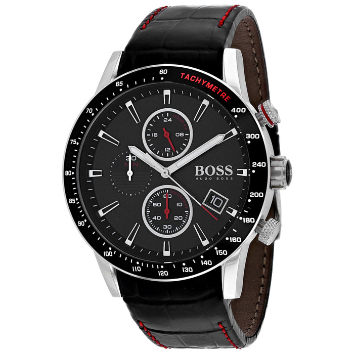 Hugo Boss Men's Rafale Black Dial Watch - 1513390