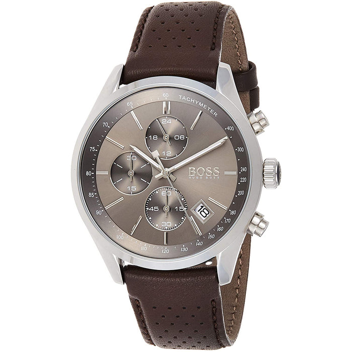 Hugo Boss Men's Grand Prix Gray Dial Watch - 1513476