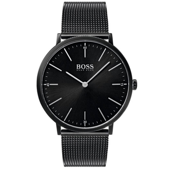 Hugo Boss Men's Horizon Black Dial Watch - 1513542