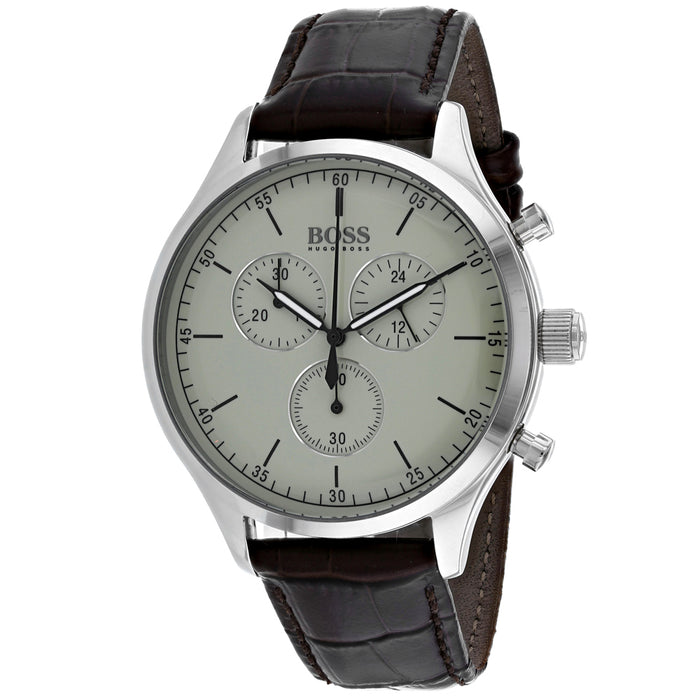 Hugo Boss Men's Companion Beige Dial Watch - 1513544
