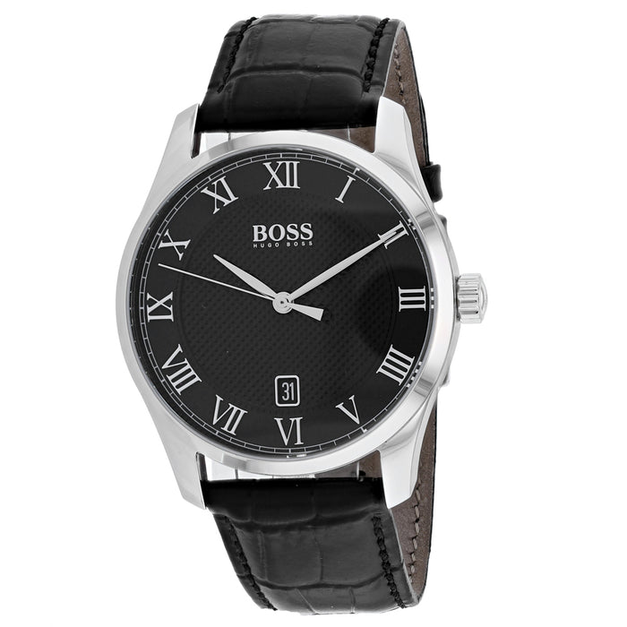 Hugo Boss Men's Master Black Dial Watch - 1513585