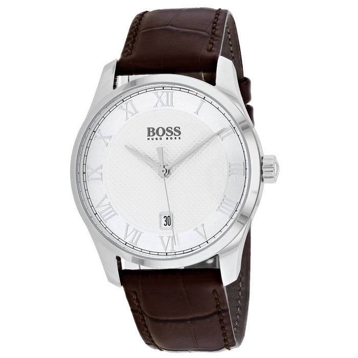 Hugo Boss Men's Master Silver Dial Watch - 1513586