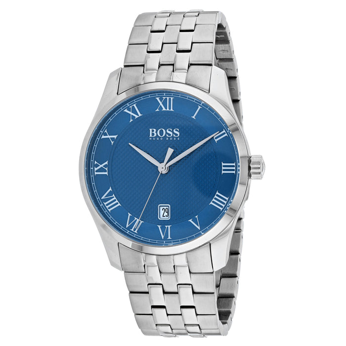 Hugo Boss Men's Master Blue Dial Watch - 1513602