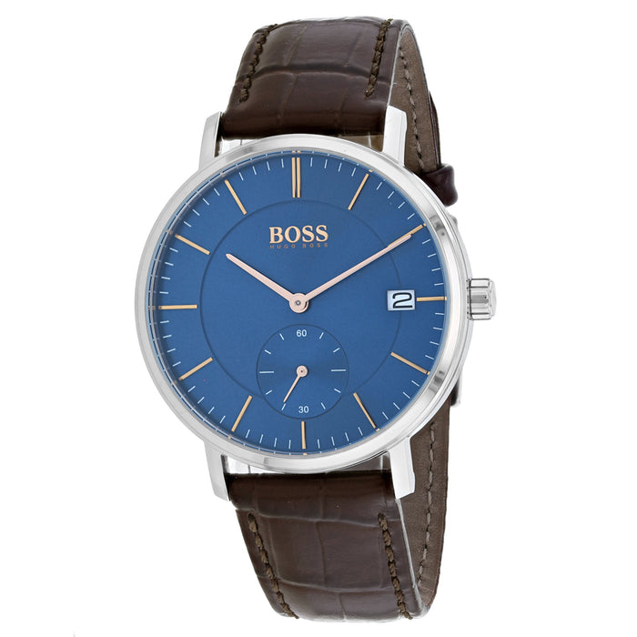 Hugo Boss Men's Corporal Blue Dial Watch - 1513639