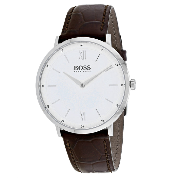 Hugo Boss Men's Essential White Dial Watch - 1513646