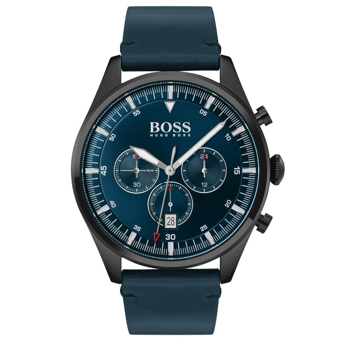 Hugo Boss Men's Pioneer Blue Dial Watch - 1513711