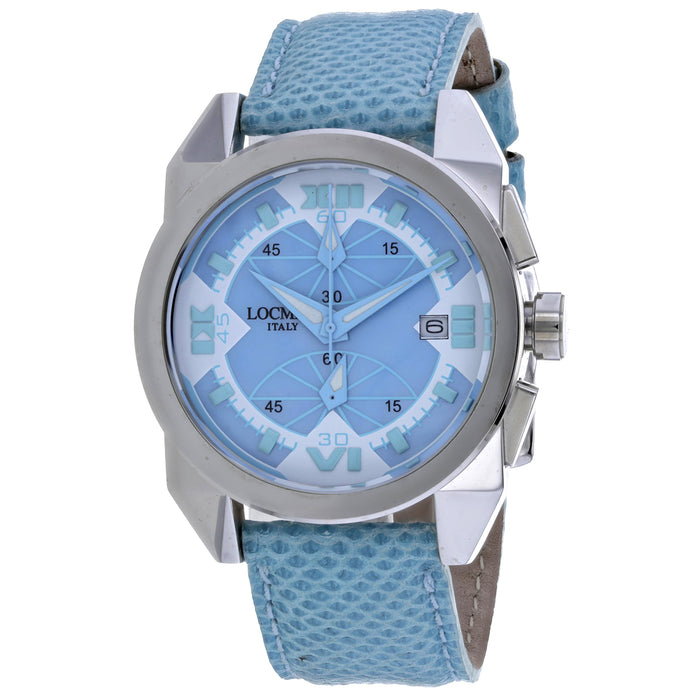 Locman Women's Classic Blue Dial Watch - 161MOPLB/LB