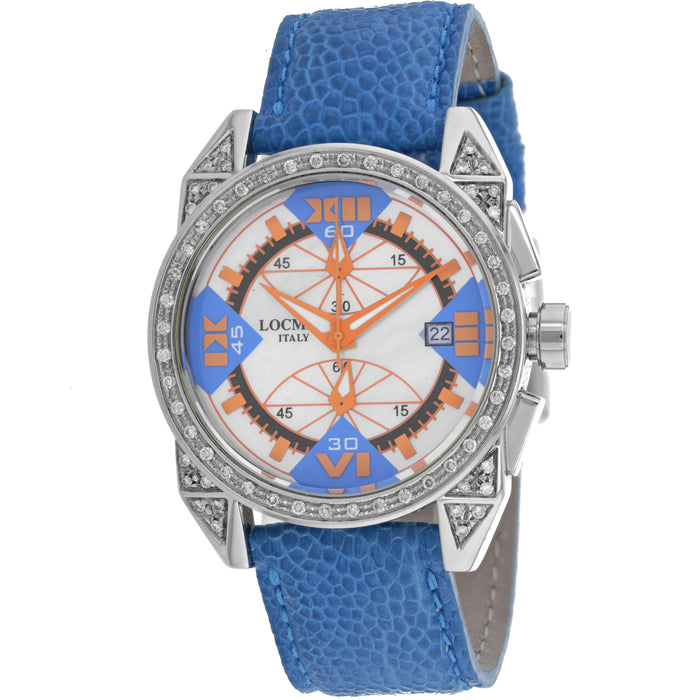 Locman Women's Cavallo Pazzo Mother of Pearl Dial Watch - 161MOPSKDC/SK KS