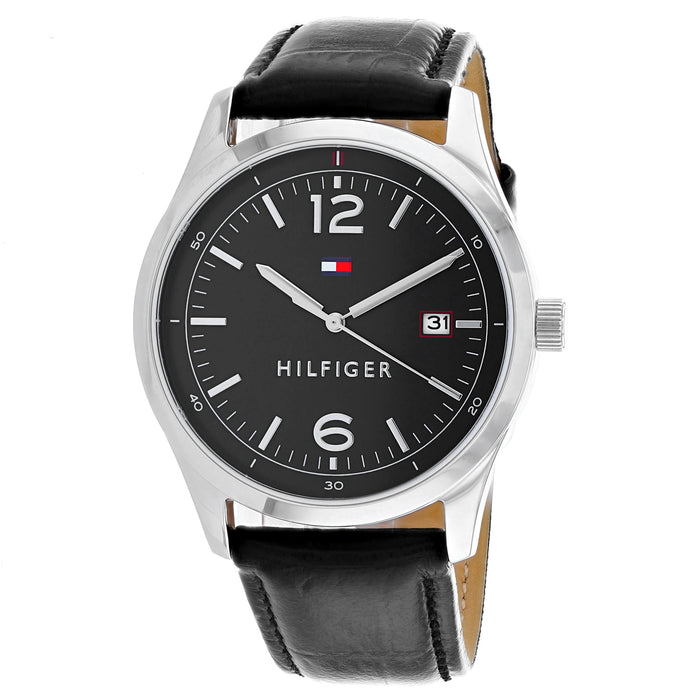 Tommy Hilfiger Men's Classic Black Dial Watch - 1710350