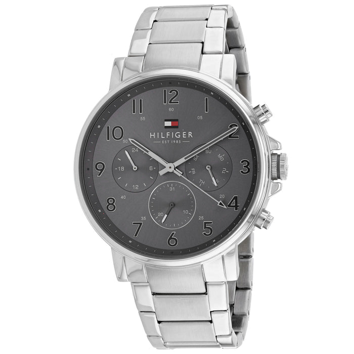 Tommy Hilfiger Men's Classic Gunmetal  Dial Watch - 1710382