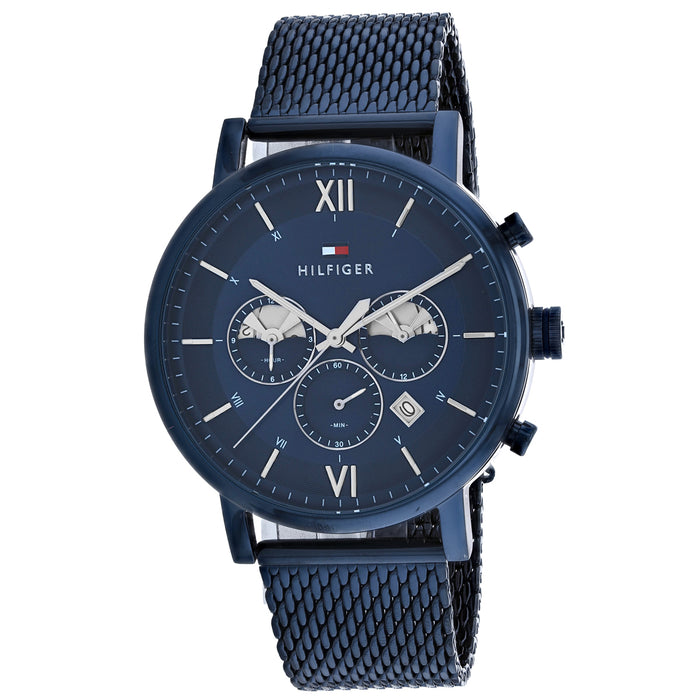 Tommy Hilfiger Men's Gents Blue Dial Watch - 1710397