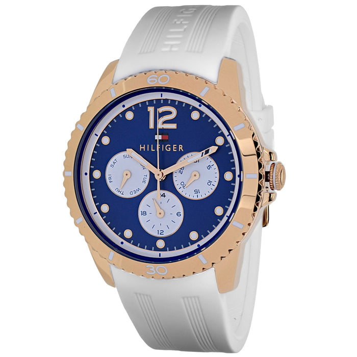 Tommy Hilfiger Women's Sport Blue Dial Watch - 1781582