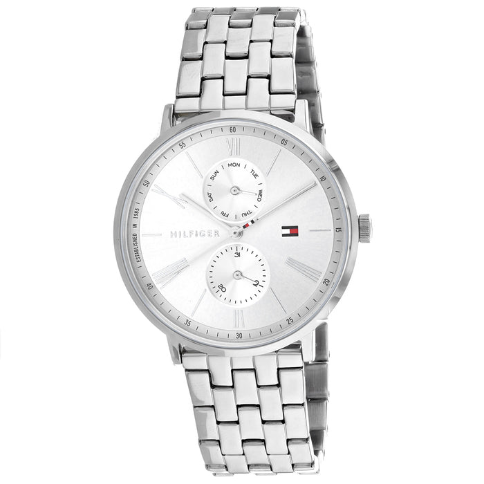 Tommy Hilfiger Women's Jenna Silver Dial Watch - 1782068