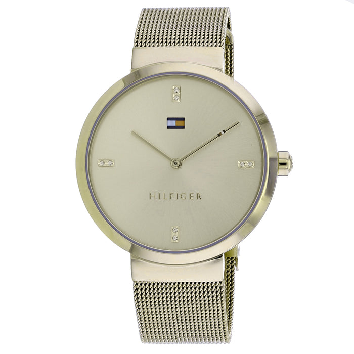 Tommy Hilfiger Women's Liberty Gold Dial Watch - 1782217