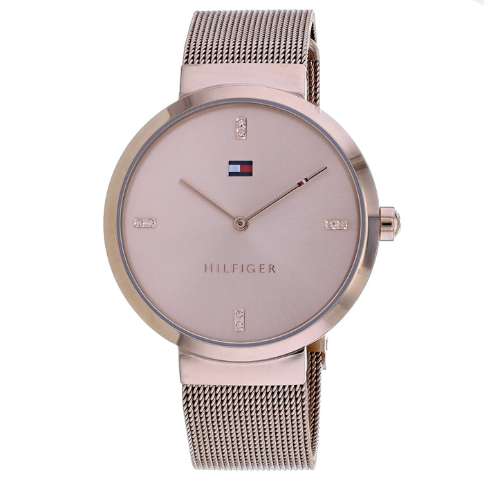 Tommy Hilfiger Women's Liberty Rose Gold Dial Watch - 1782218