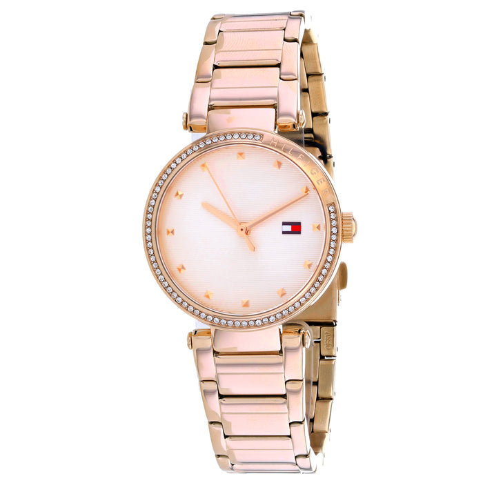 Tommy Hilfiger Women's Lynn Rose Gold Dial Watch - 1782237