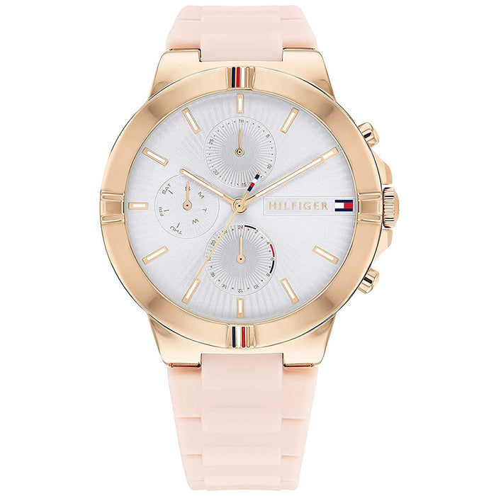 Tommy Hilfiger Women's Talia White Dial Watch - 1782334