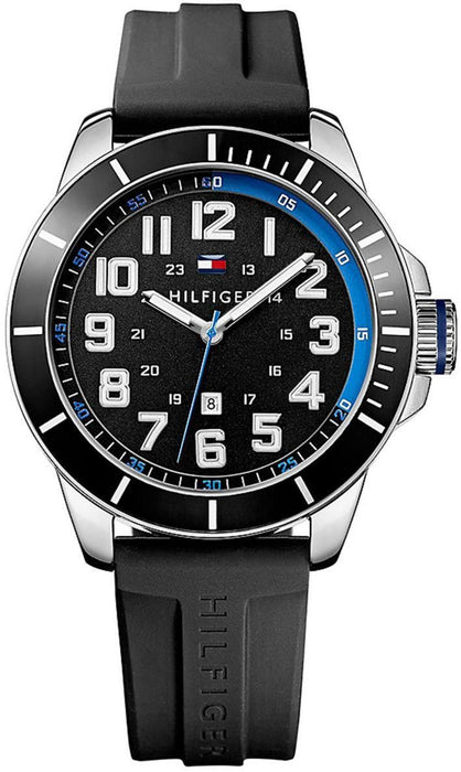 Tommy Hilfiger Men's Essentials Black Dial Watch - 1791072