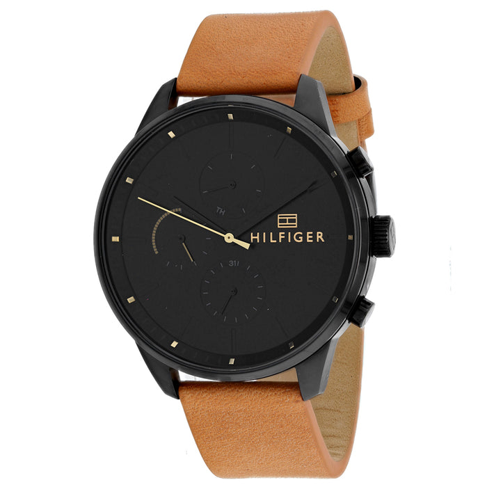 Tommy Hilfiger Men's Chase Black Dial Watch - 1791486
