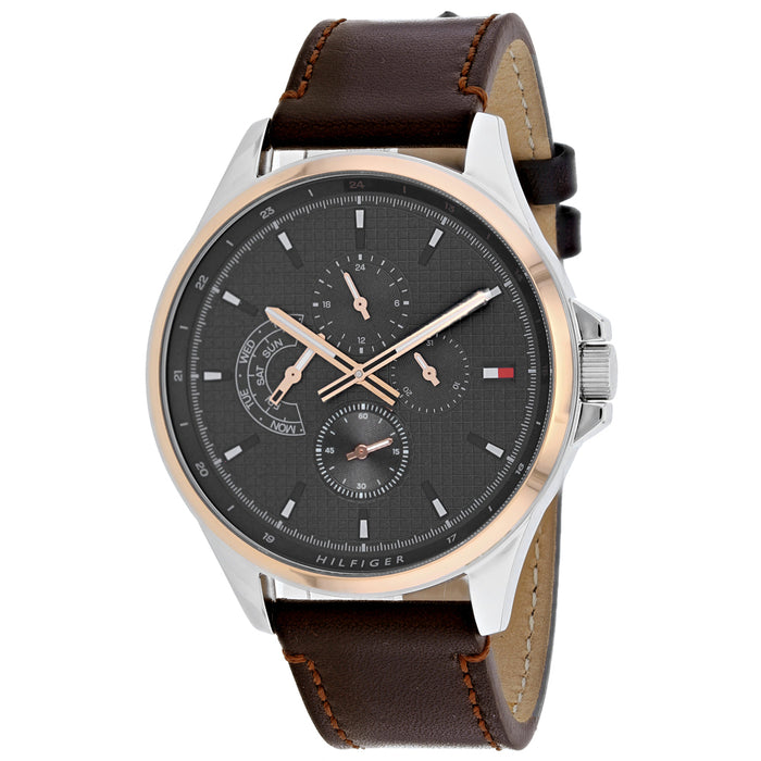 Tommy Hilfiger Men's Shawn Black Dial Watch - 1791615