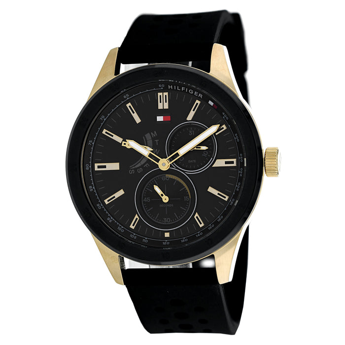 Tommy Hilfiger Men's Austin Black Dial Watch - 1791636