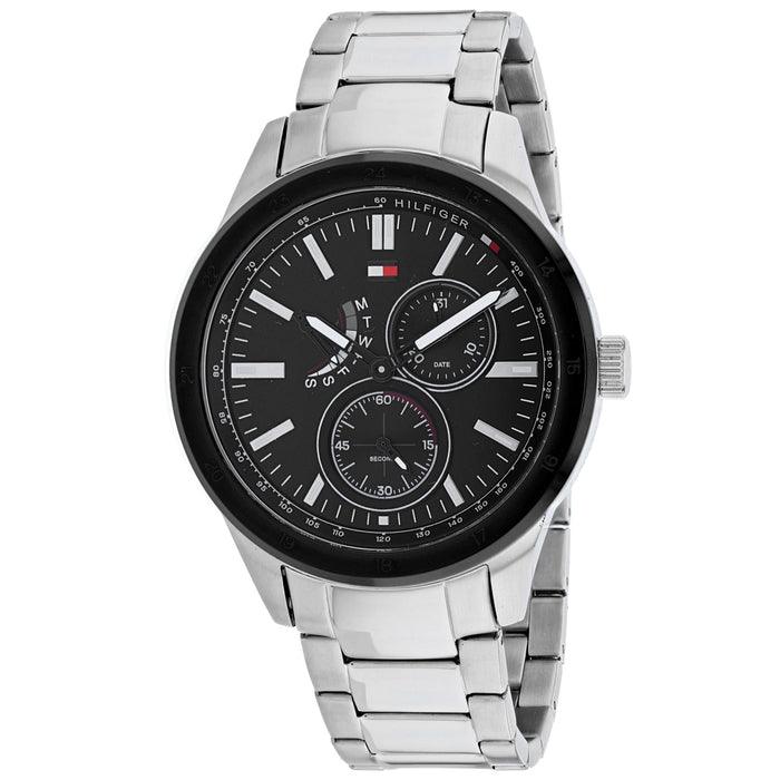 Tommy Hilfiger Men's Analog Black Dial Watch - 1791639