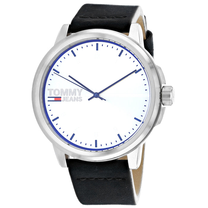 Tommy Hilfiger Men's Jeans Silver Dial Watch - 1791682