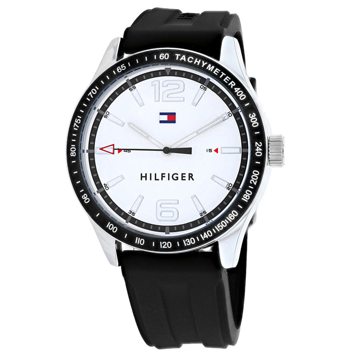 Tommy Hilfiger Men's Classic White Dial Watch - 1791697