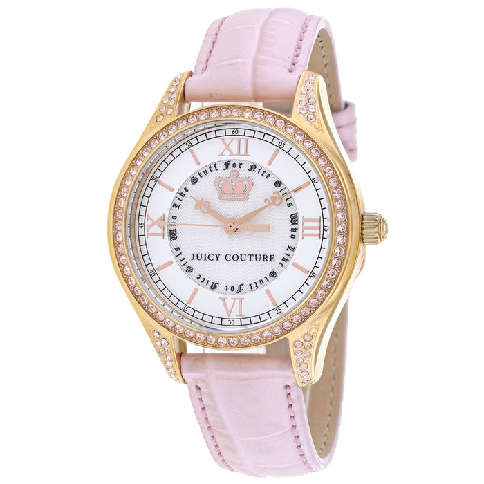 Juicy Couture Women's Livey White Dial Watch - 1900742