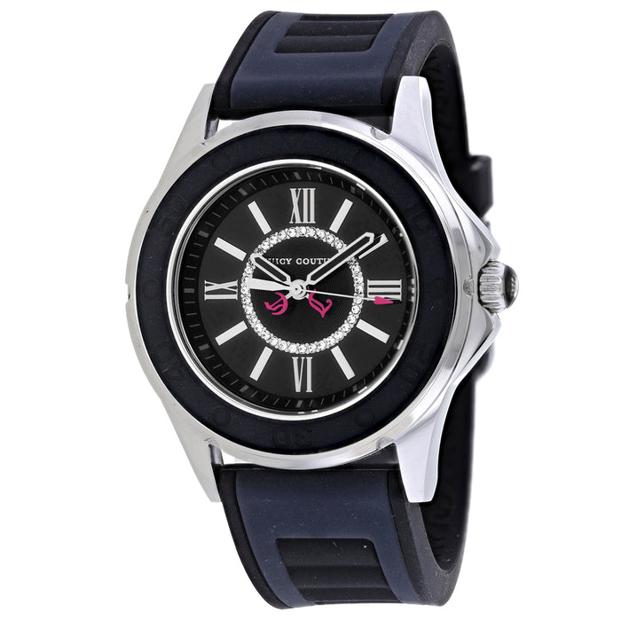 Juicy Couture Women's Rich Girl Black Dial Watch - 1900875