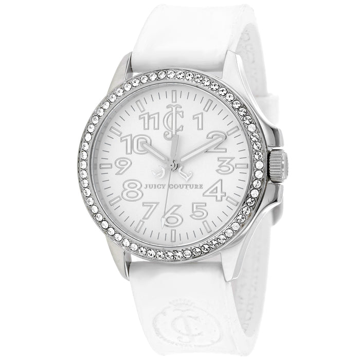 Juicy Couture Women's Jetsetter White Dial Watch - 1900961