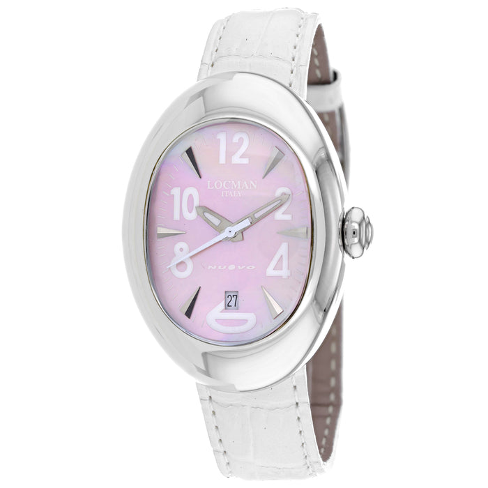 Locman Women's Classic Pink Dial Watch - 2000MP