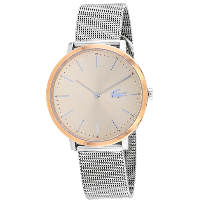 Lacoste Women's Moon Rose gold Dial Watch - 2001002