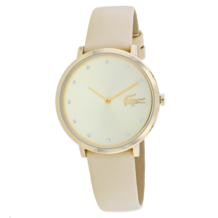 Lacoste Women's Moon Gold Dial Watch - 2001030