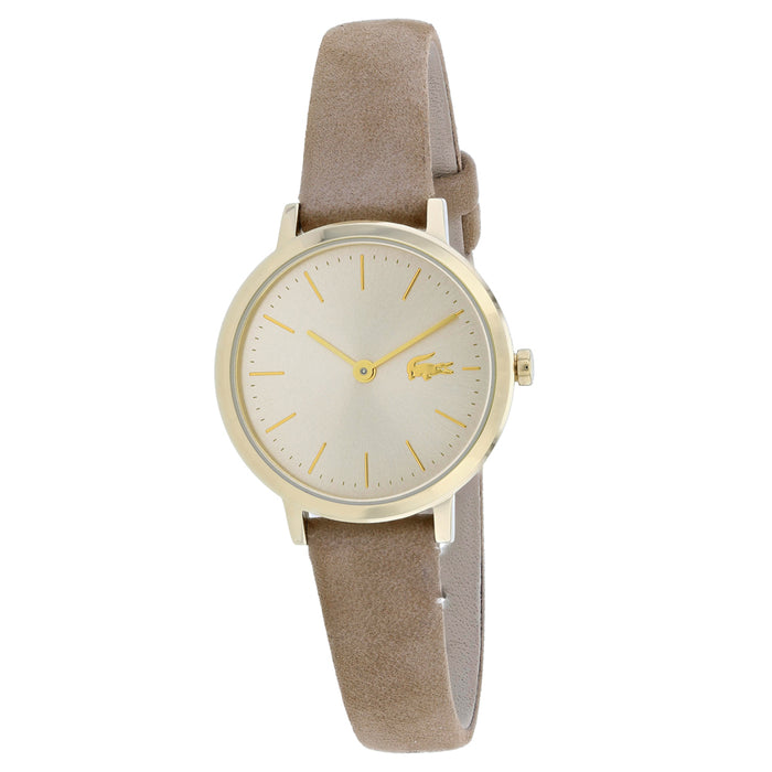 Lacoste Women's Moon Brown Dial Watch - 2001049