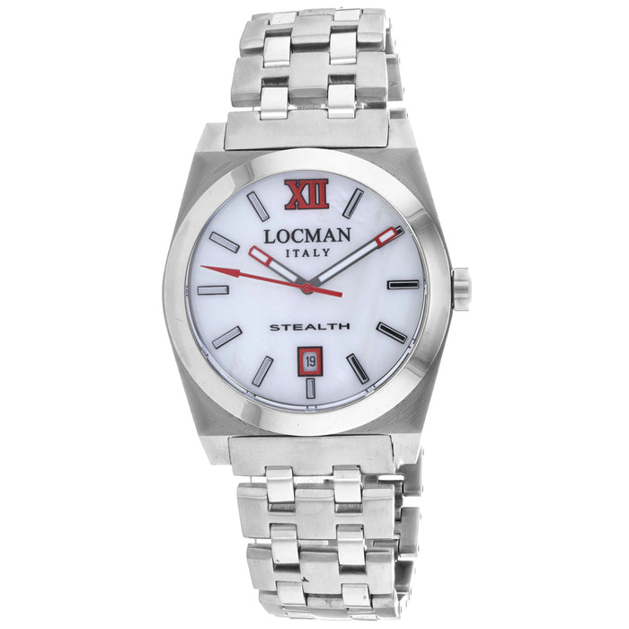 Locman Women's Classic White Dial Watch - 203BMOPRD