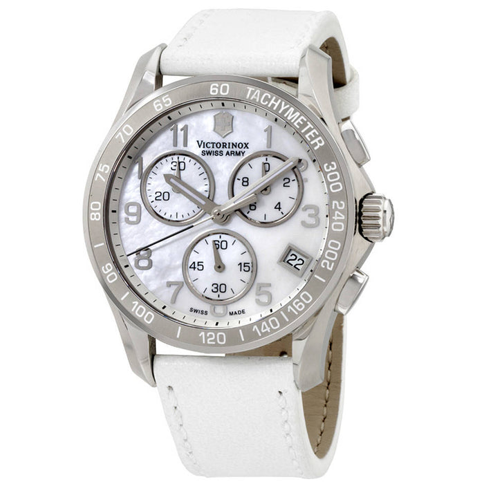 Swiss Army Men's Classic White MOP Dial Watch - 241418