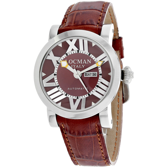 Locman Women's Classic Brown Dial Watch - 293BR