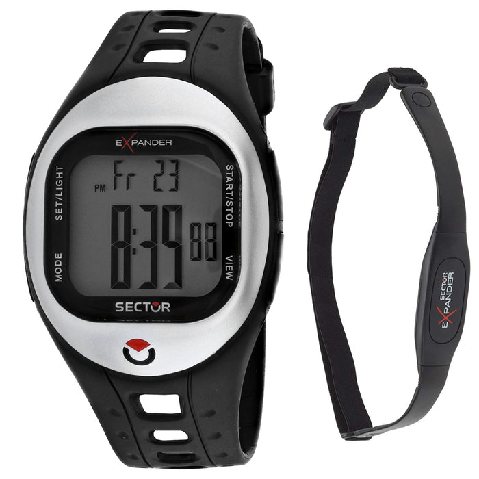 Sector Men's Expander Black Dial Watch - 3251173115