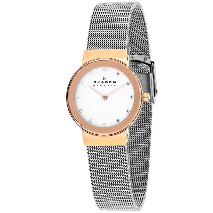 Skagen Women's Freja? White Dial Watch - 358SRSC