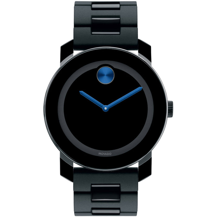 Movado Men's Bold Black Dial Watch - 3600099