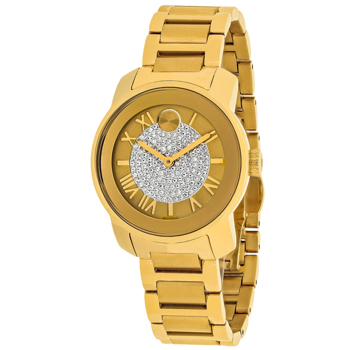 Movado Women's Gold Dial Watch - 3600255