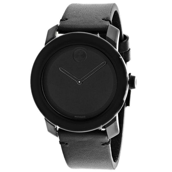 Movado Men's Bold Black Dial Watch - 3600306