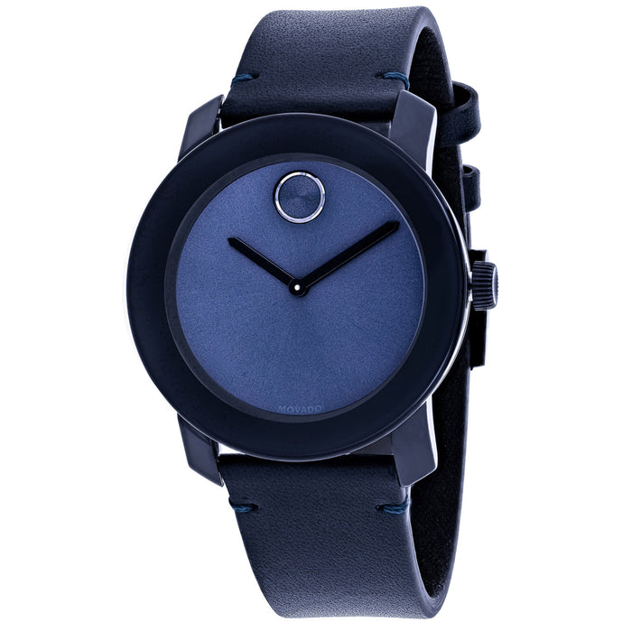 Movado Men's Bold Blue Dial Watch - 3600370