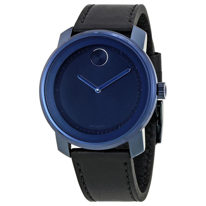 Movado Men's Bold Blue Dial Watch - 3600408