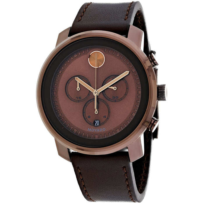 Movado Men's Bold Brown Dial Watch - 3600420