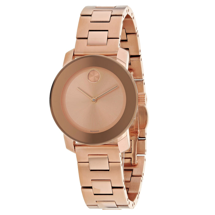 Movado Women's Bold Rose gold Dial Watch - 3600435