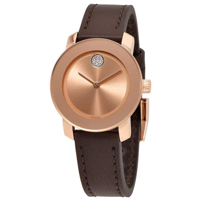 Movado Women's Bold Rose Gold Dial Watch - 3600438