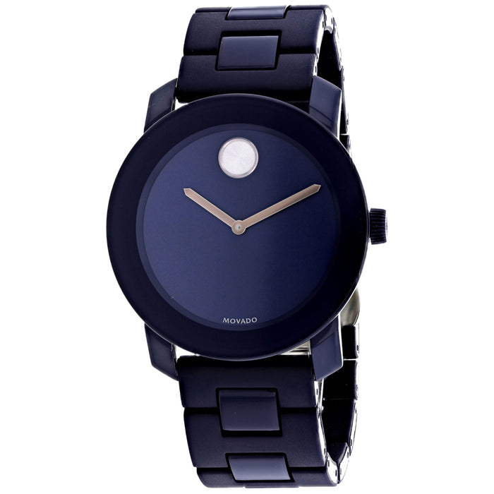 Movado Men's Bold Blue Dial Watch - 3600444